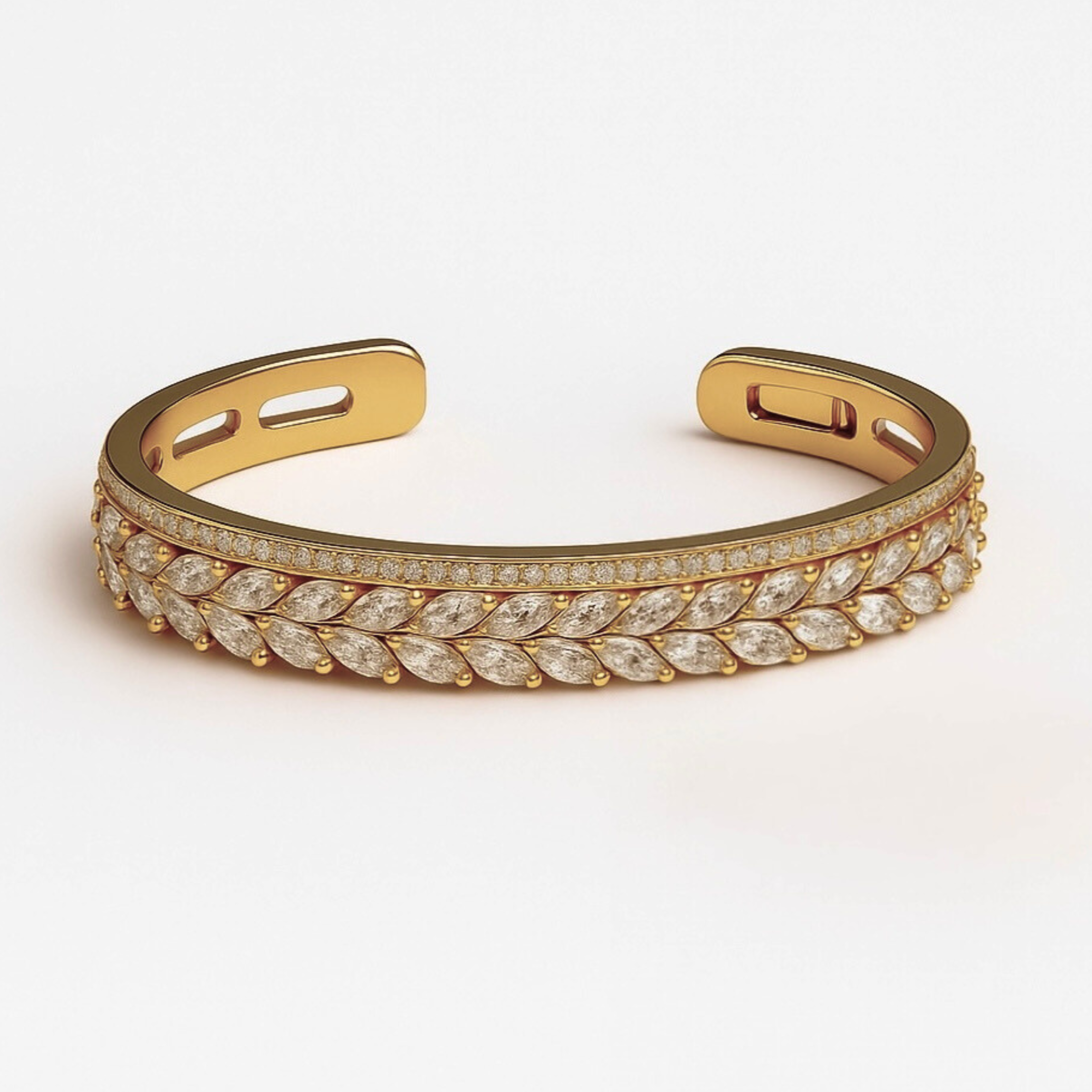 Double Band Bangle Set